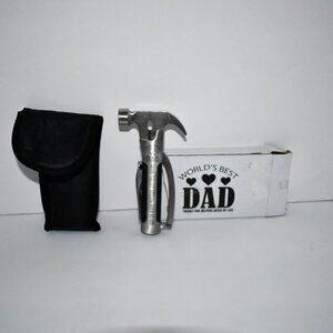 SUNTUE Dad Gifts Handy Hammer Multitool: •	Color: Gifts for Dad •	Material: Stai